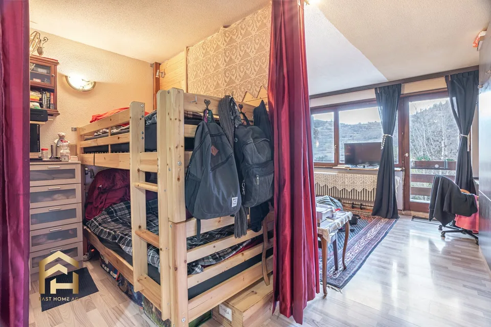 Möbliertes Studio mit fantastischer Aussicht