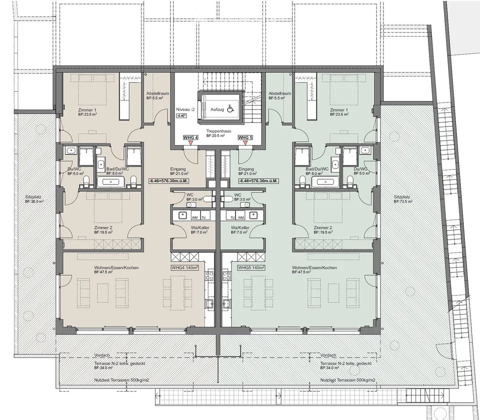 Appartamento terrazza moderno 3.5 locali a Eschenbach SG – Nuovo edificio da novembre 2026