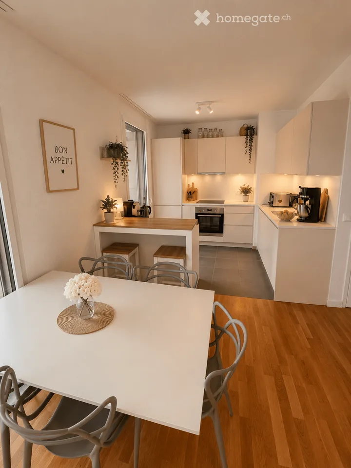 RARE - Neupenthouse 5 Zimmer, Terrasse 70m2, Parkplatz für Auto und Motorrad - Châtelaine, 1219