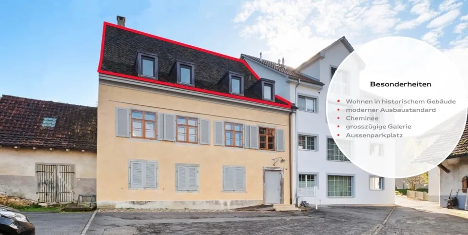 Charmant appartement maisonnette de 3,5 pièces à Zunzgen