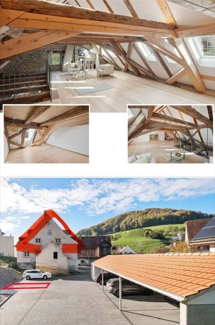 Charmant appartement maisonnette de 3,5 pièces à Zunzgen