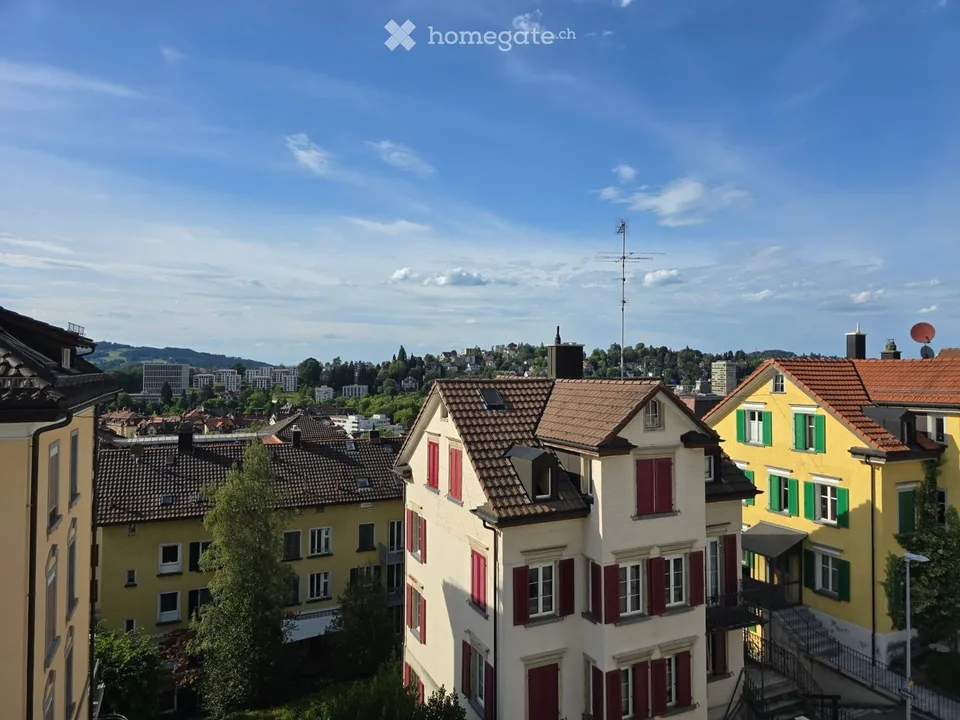 Appartement 3.5 pièces avec vue à Riethüsli St Gallen