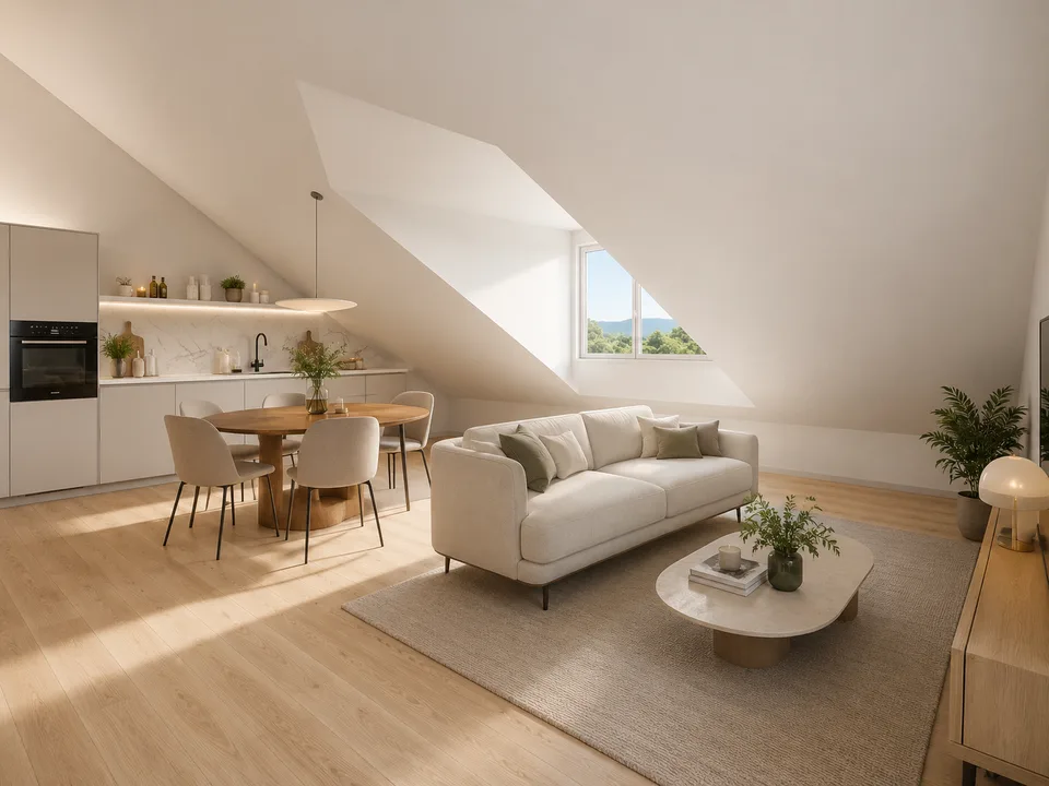 Magnifique 3.5 pièces en attique de haut standing