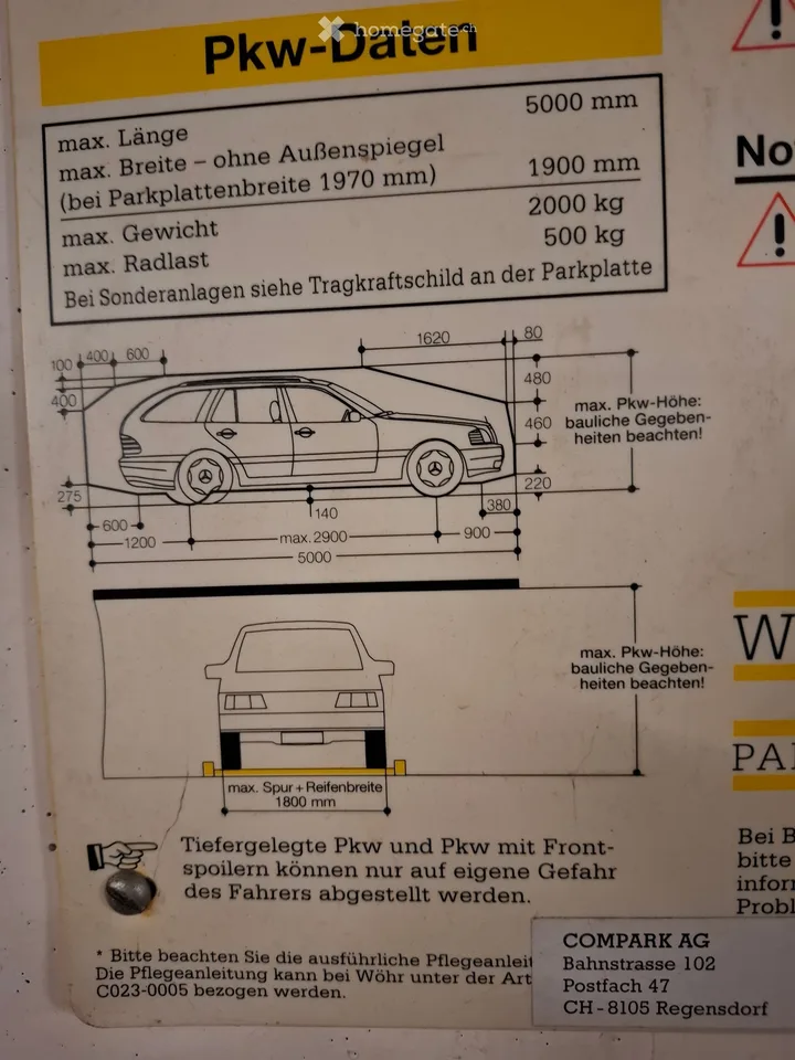 Zentral gelegener Tiefgaragenplatz mit Elektroladestation (Nähe HB Zürich)