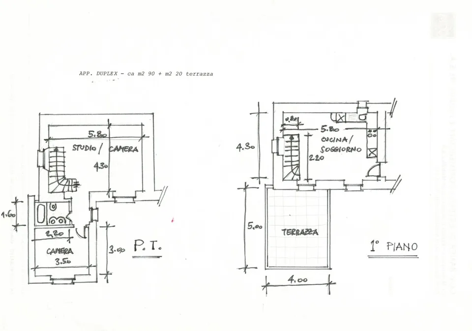 Zu vermieten in Minusio - Duplex 3 ½ Zimmer