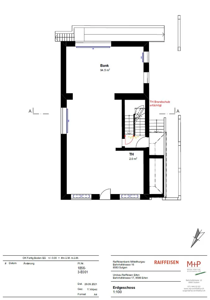 Wohn- und Geschäftshaus an zentraler Lage in Erlen