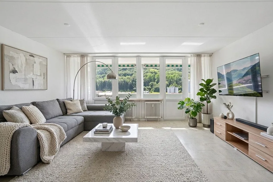 Wohnen über den Dächern von Baden - Exklusive 2.5-Zimmer-Wohnung mit Weitblick