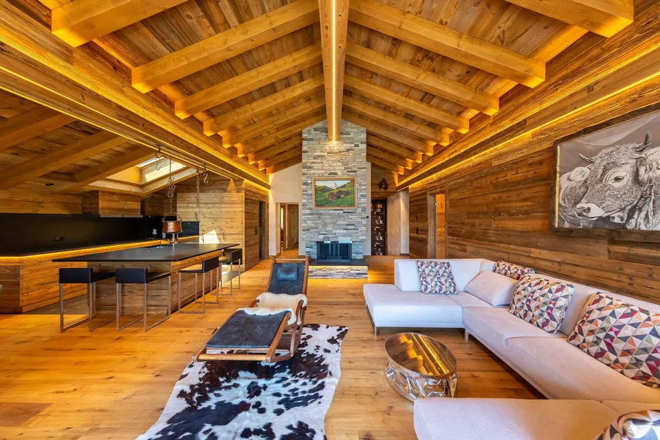 Luxurious ski-in ski-out apartments with panoramic views