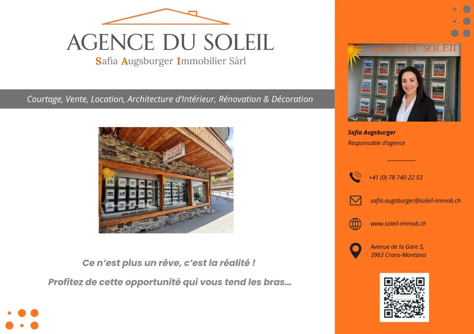 Appartement Ski-in/Ski-out de standing de 4.5 pièces avec piscine privée au coeur de Crans !