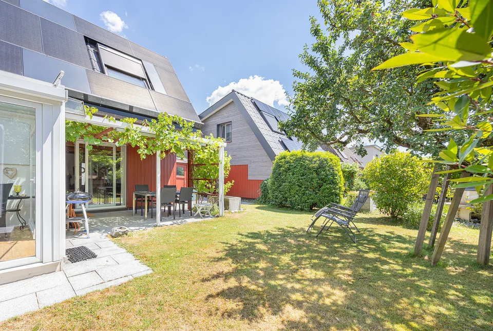 Wohnen mit Gartenidylle in ruhiger Umgebung