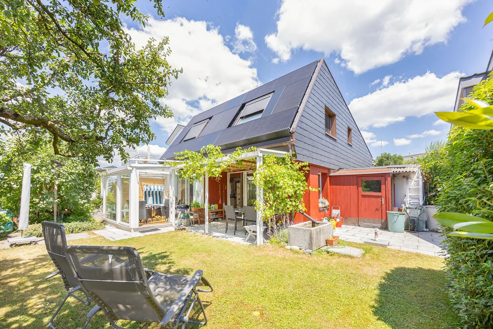 Wohnen mit Gartenidylle in ruhiger Umgebung