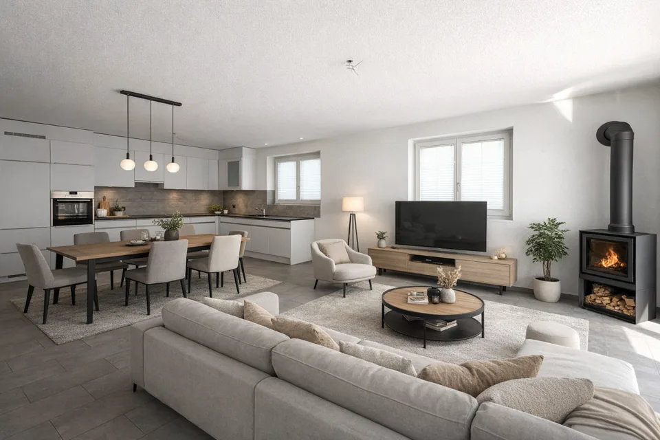 Tavannes, magnifique appartement de 3.5 pièces au rez avec terrasse