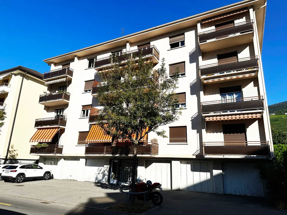 Sierre, appartement de 3.5 pièces dans le quartier de Ste-Croix, sans place de parc