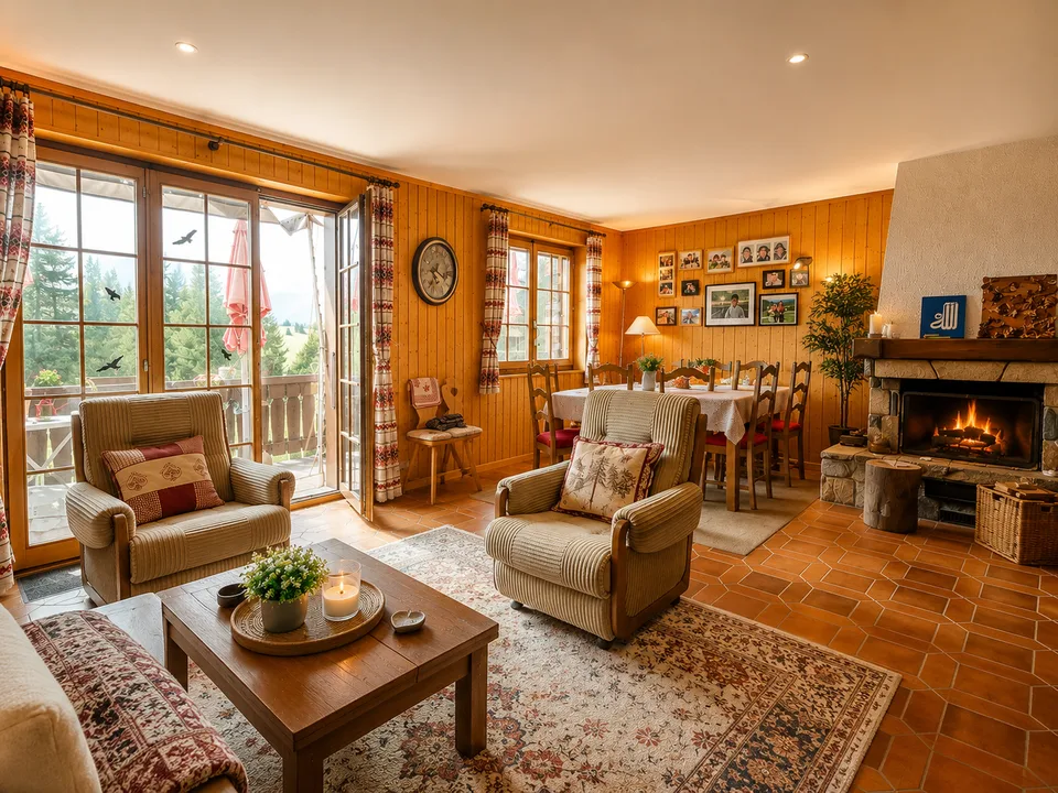 Chalet familiare con jacuzzi e sauna a Les Mosses