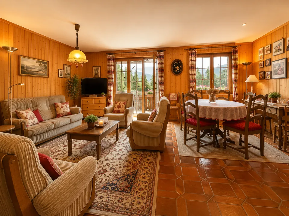 Chalet familiare con jacuzzi e sauna a Les Mosses
