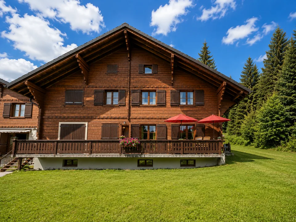 Chalet familiare con jacuzzi e sauna a Les Mosses