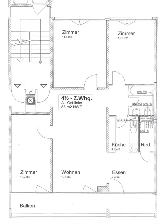 Appartamento familiare nel quartiere di Tscharnergut!