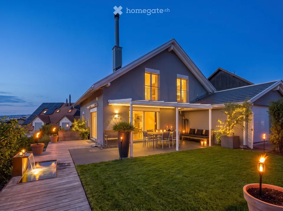 Well maintained 7.5-Room Single Family Home  perfectly located between Zürich and Zug