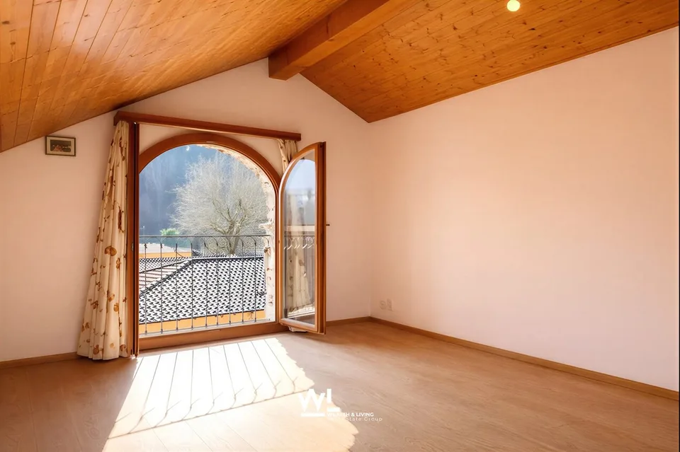 5-Zimmer-Reihenhaus mit Tessiner- Charme an ruhiger Lage in Losone