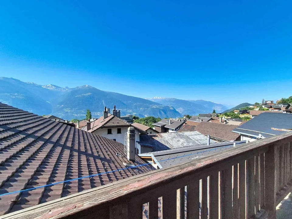 Duplex à rénover au cur de Chermignon-d'en-Haut