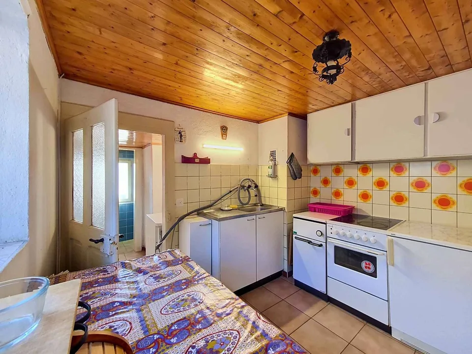 Duplex zur Renovierung im Herzen von Chermignon-d'en-Haut