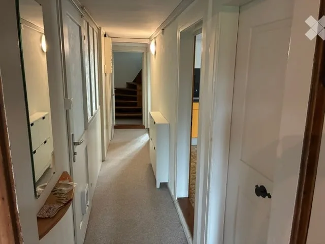 3-room old building apartment with a view in Schönenberg ZH