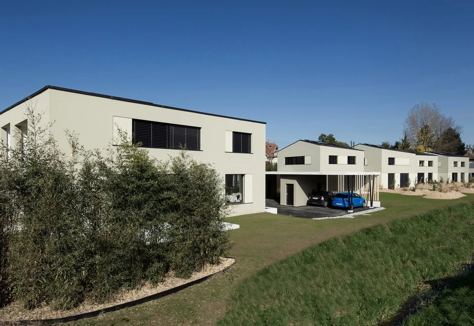 Magnifique villa jumelle contemporaine à Payerne