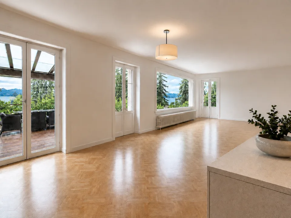 Exceptional 5.5-room duplex – Terrace & lake view