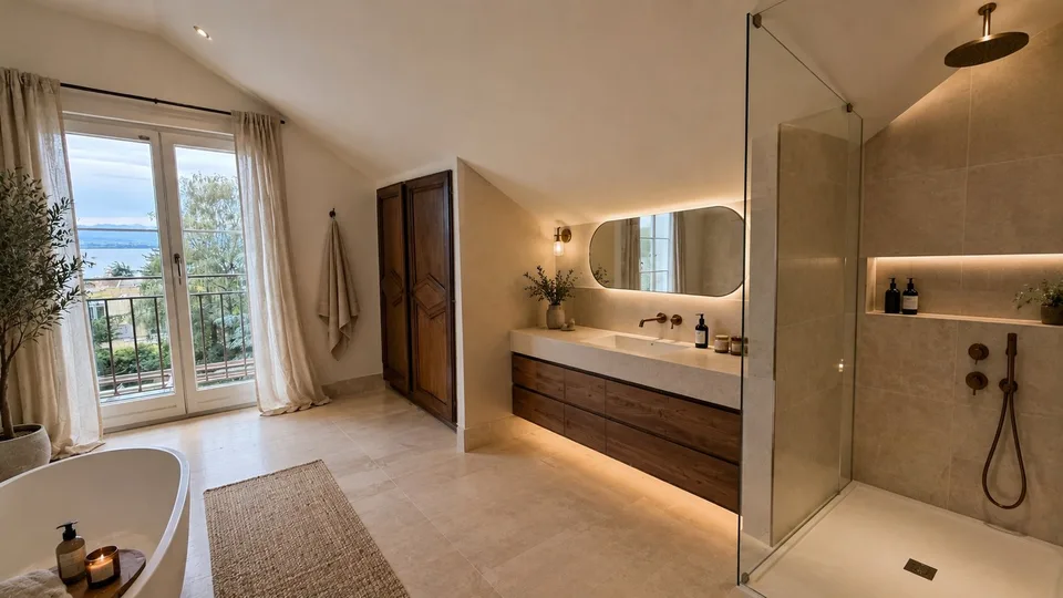 Exceptional 5.5-room duplex – Terrace & lake view