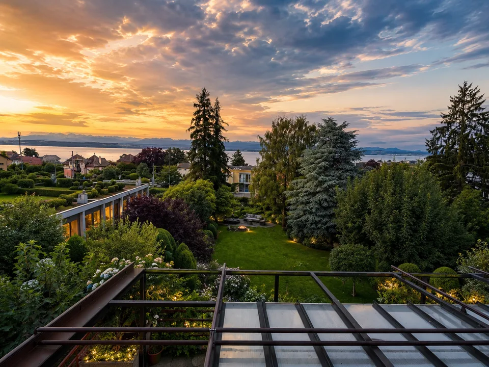 Exceptional 5.5-room duplex – Terrace & lake view