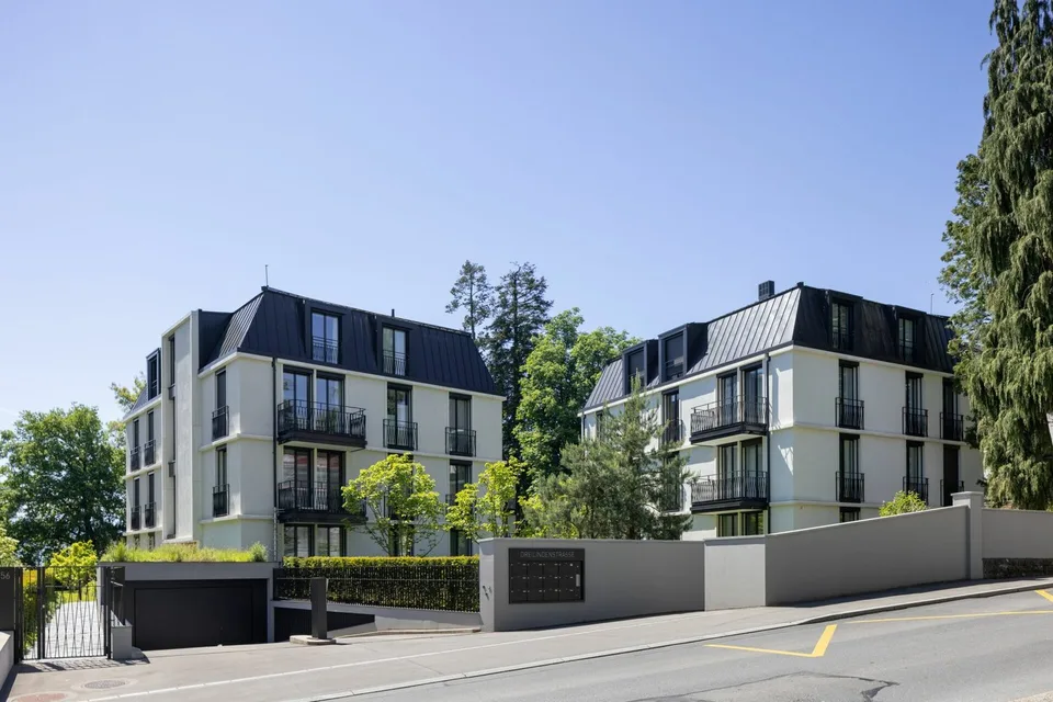 Luxuriöse 3.5-Zimmerwohnung - urban wohnen, Ruhe geniessen