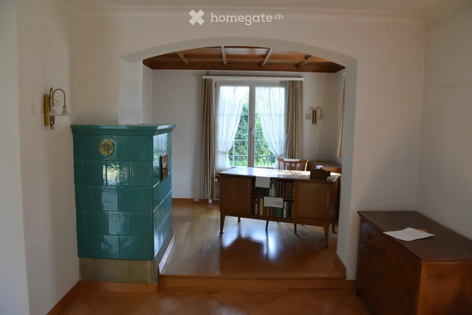Charming semi-detached single-family house in Spiegel b. Bern – 6.5 rooms with garden and balcony