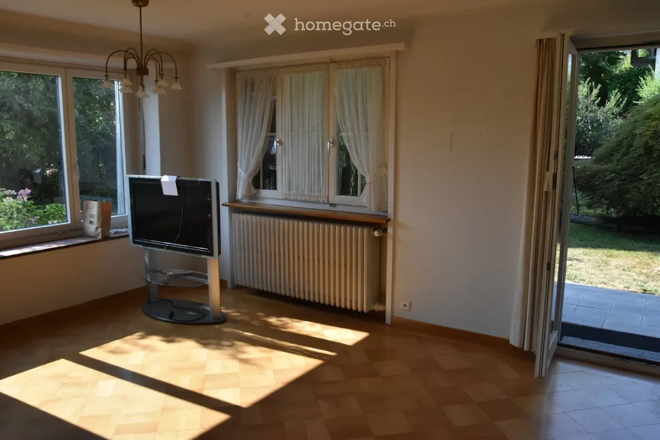 Charming semi-detached single-family house in Spiegel b. Bern – 6.5 rooms with garden and balcony