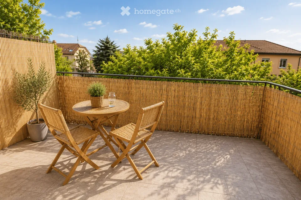 Unique: charmant 3.5 pièces à Bôle avec vue sur le lac et grand jardin, disponible immédiatement
