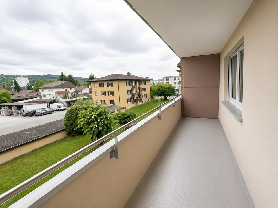 Attraktive 4.5-Zimmerwohnung an ruhiger Lage in Nussbaumen