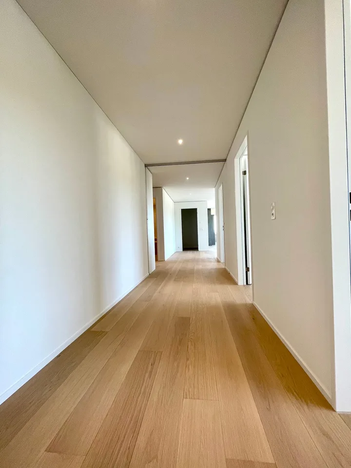 Exklusive 4.5 Zimmer Wohnung im Rhyfall Tower mit Rheinblick