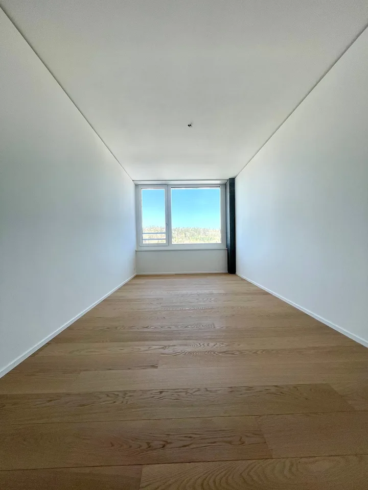 Exklusive 4.5 Zimmer Wohnung im Rhyfall Tower mit Rheinblick