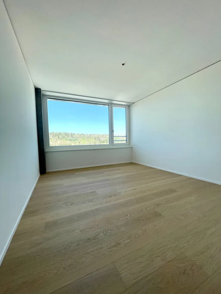 Exklusive 4.5 Zimmer Wohnung im Rhyfall Tower mit Rheinblick