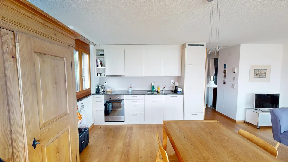 2.5-room apartment with lake view in Gunten