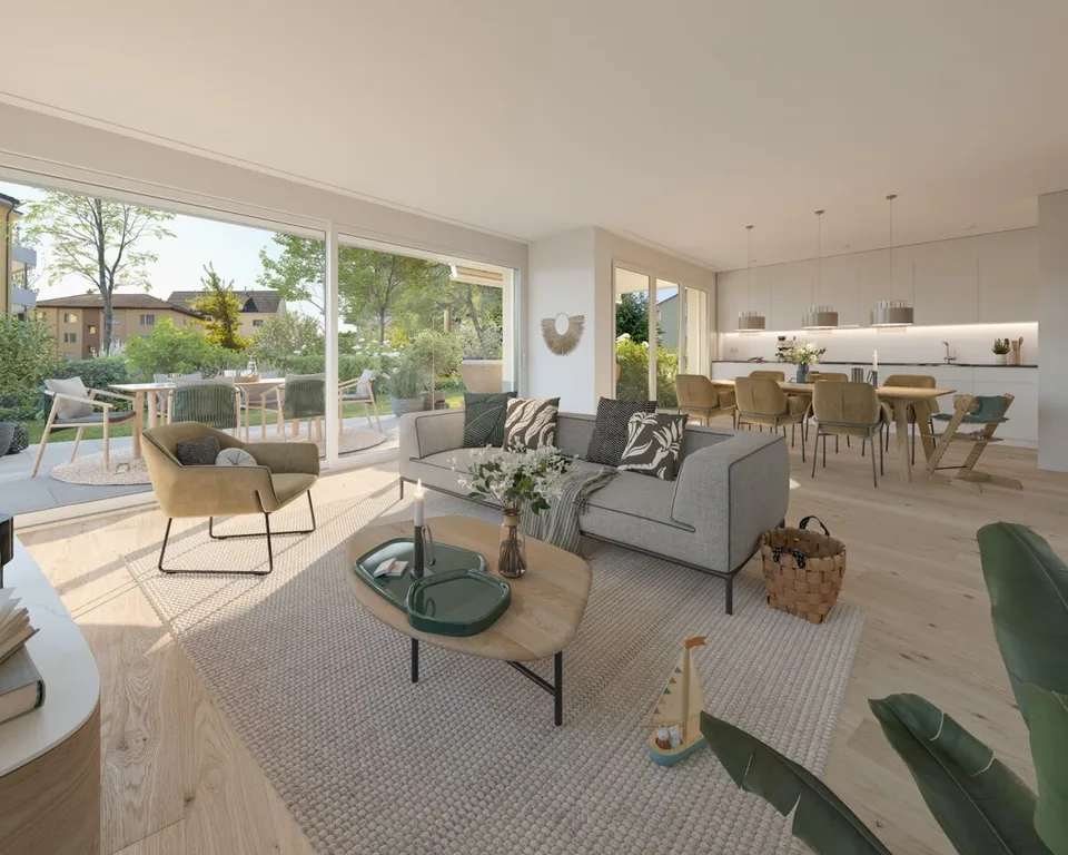 Projet de construction neuve SERRA Schwerzenbach - vie moderne dans un emplacement central !