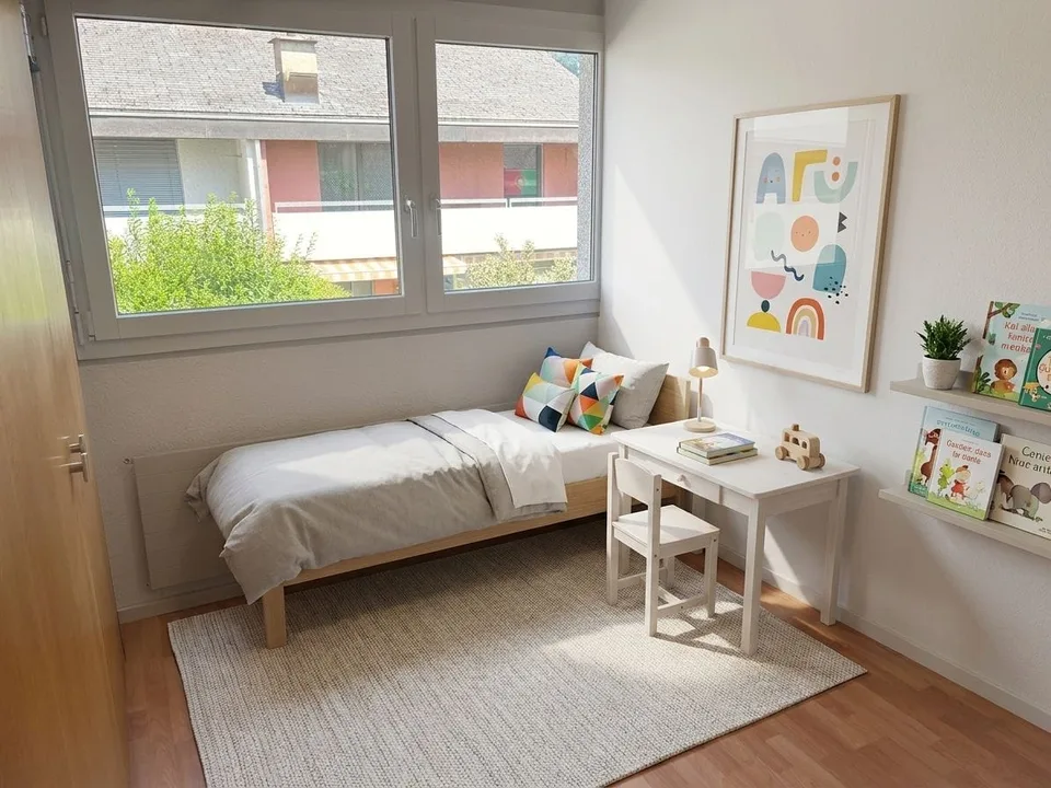 Quiet living, central location