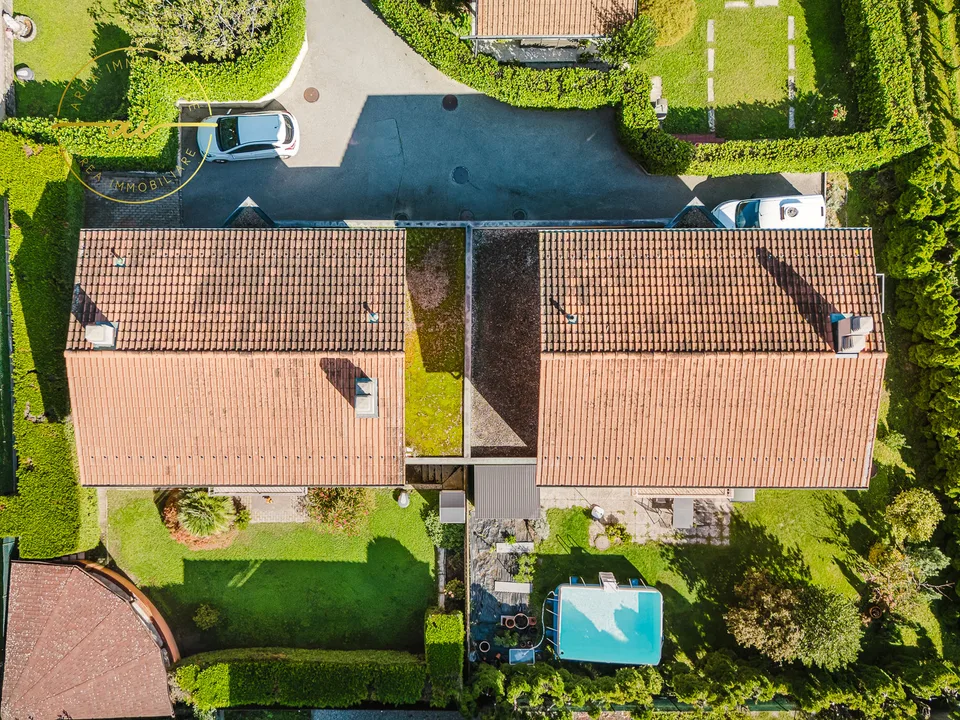 Belle maison avec jardin, à deux pas du lac de Riva San Vitale