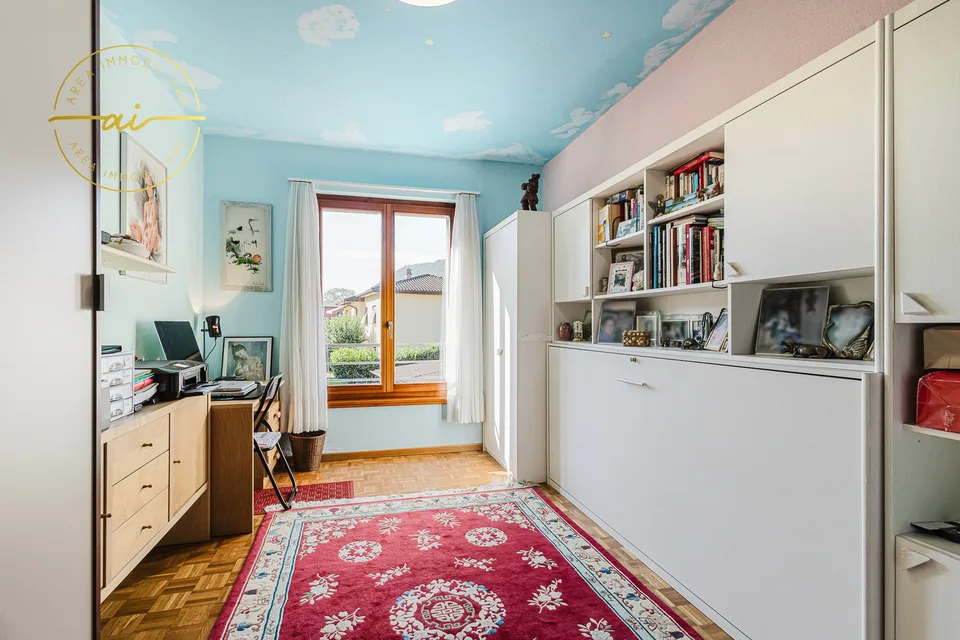 Belle maison avec jardin, à deux pas du lac de Riva San Vitale