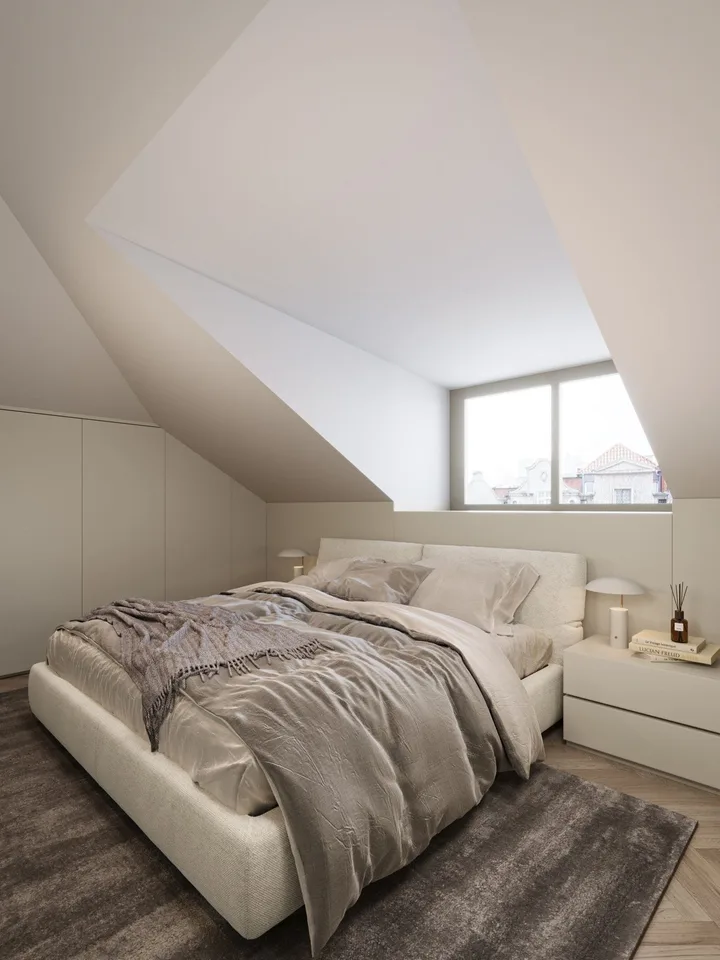 Appartamento mansardato 2 locali elegante a Zurigo con attrezzatura completa di alta qualità