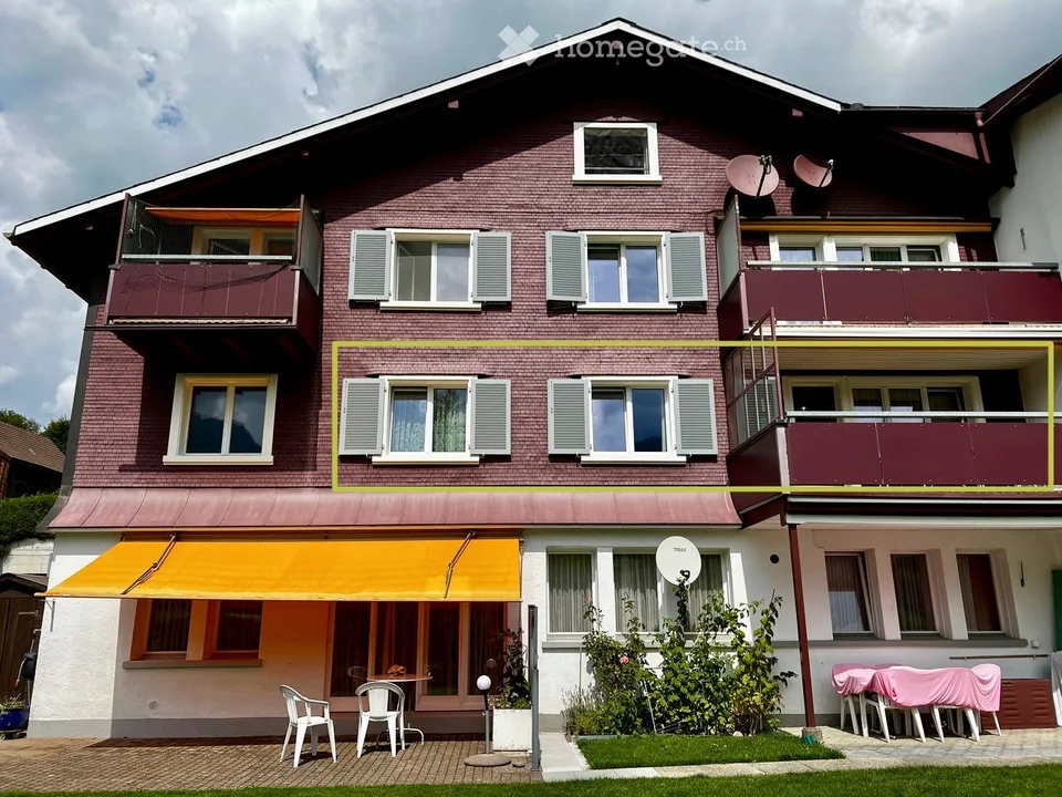 4-Zimmer Wohnung mit Aussicht zu vermieten