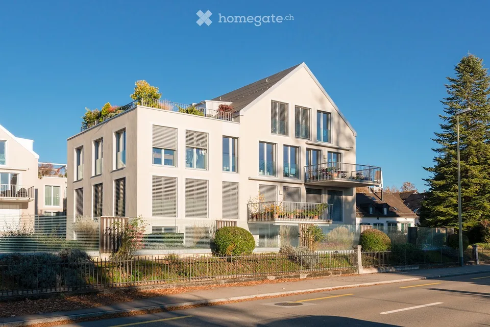 Helle 5.5-Zimmer-Wohnung mit Park und Seesicht (befristet für 6 Monate)