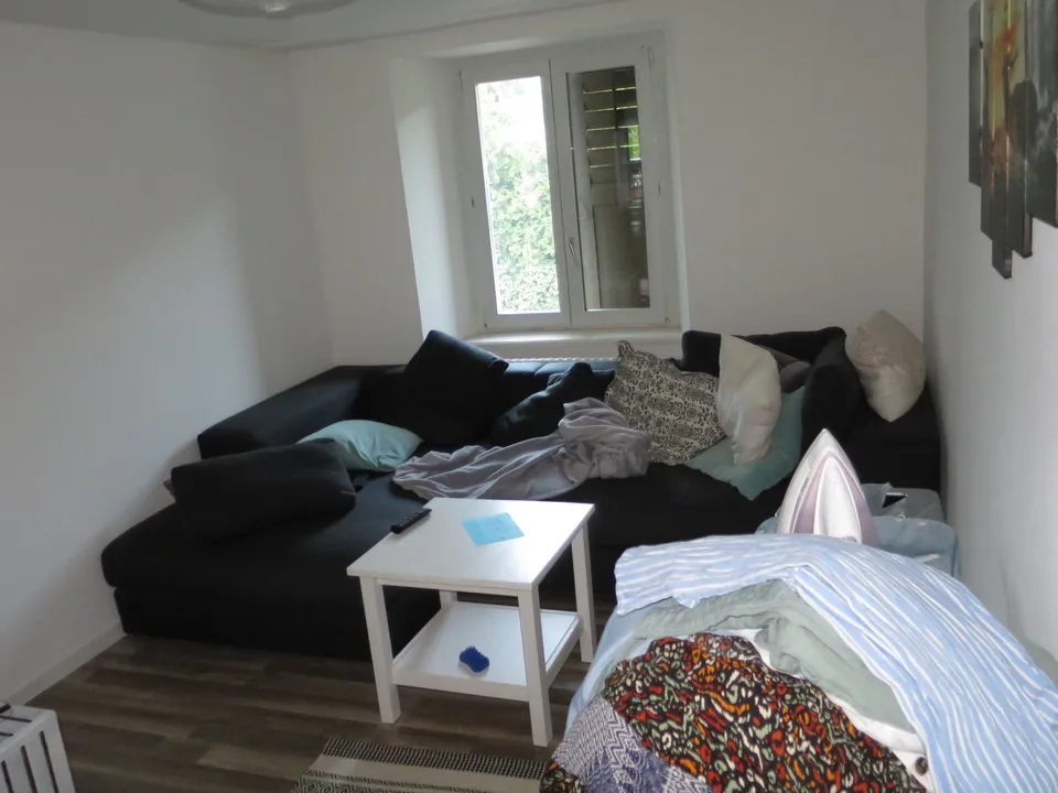 Grosse 4.5-Zimmer-Wohnung in Läufelfingen – ruhige Lage mit Balkon und Aussicht ins Grüne