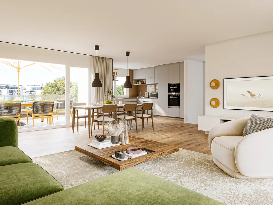 Newly built semi-detached house in a sought-after location