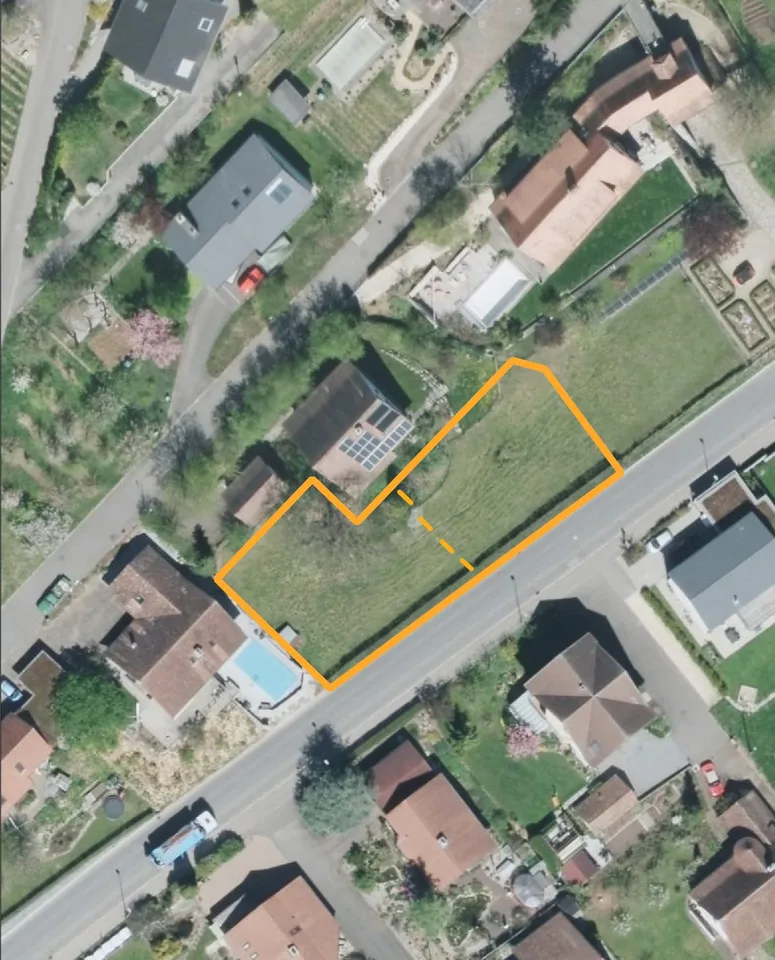 Terrain de construction ensoleillé de 440 m² à Bennwil - calme, bien desservi