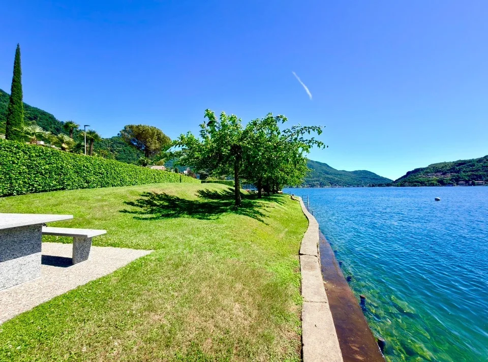 3788 ZWEITWOHNSITZ  WUNDERSCHÖNES EINZIMMERWOHN. MIT SEEBLICK, TERRASSE UND GARTEN